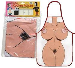 Frauenschürze weiß 1Stück von You2Toys