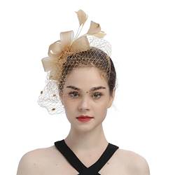 Damen-Haarnadeln für Brautkleid, Hochzeitskleid, Party, Fascinator, Clip, Kopfband, Bankett, Feder, Haarnadeln von Youllyuu