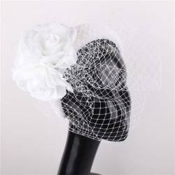 Fascinatoren, Haarband, für Damen, königliche Hochzeit, Schleier, Blume, Fascinator, Prinzessin, Haarband von Youllyuu