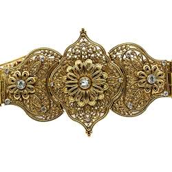 Verstellbare Länge Kaukasus-Gürtel für Frauen, antiker ethnischer Hochzeitsschmuck, großer Kaftan-Gürtel von Youllyuu