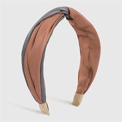 Youllyuu Drucken Twist Stirnband Haarschmuck Für Frauen Mode Breite Seite Mitte Kreuz Haarbänder Headwear 11 von Youllyuu