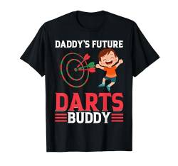Daddy's Future Darts Buddy – Darts Player Boy Darts Baby T-Shirt von Young Darts Player Child