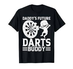 Darts Baby Darts Spieler Boy - Daddy's Future Darts Buddy T-Shirt von Young Darts Player Child