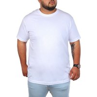 Young & Rich T-Shirt Herren Übergröße Basic big size optimierte moderne Passform Rundhalsauschnitt unifarben kurzarm regular fit von Young & Rich