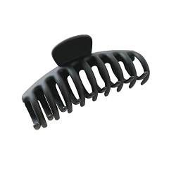 Youning Große Haarklammer,Klaue Clips,Haarspangen,haarspangen mädchen,Unregelmäßige,Rutschfeste Haarnadel,Damen Dicke Haare Klaue Klammern Haarbackenclips 11cm (Schwarz) von Youning