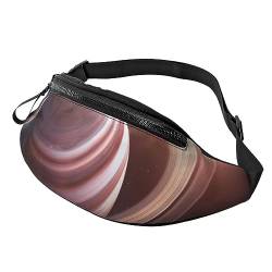 Saturn Ring Planet Bauchtasche für Damen Herren Mode Hüfttasche Crossbody Bauchtaschen für Wandern Laufen Reisen Hüfttasche, Schwarz , Einheitsgröße, Reise-Kleidersack von YoupO