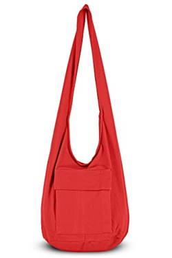 Taschen für Damen Sale Boho Geldbörsen Baumwolltasche für Unisex von YOUR COSY (Rot) von Your Cozy