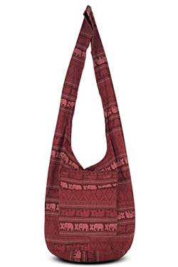 Taschen für Damen Sale Boho Geldbörsen Baumwolltasche für Unisex von YOUR COSY (Scharlachrot) von Your Cozy