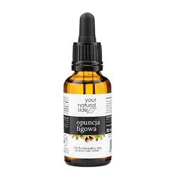 Your Natural Side Feigenfeigen kosmetisches Öl | Opuntia Ficus-Indica (Prickly Pear) Seed Oil 30ml unraffiniert von Your Natural Side