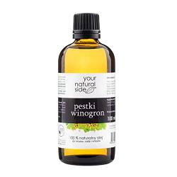 Your Natural Side Traubenkerne Kosmetiköl | Vitis Vinifera Seed Oil 100ml rafiniert von Your Natural Side