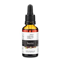 Your Natural Side buriti Kosmetiköl | Mauritia Flexuosa Fruit Oil 30 ml unaffiniert von Your Natural Side