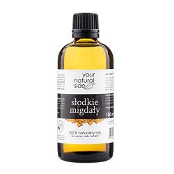 Your Natural Side süße Mandeln Kosmetiköl | Prunus Amygdalus Dulcis (Sweet Almond) Oil 100ml rafiniert von Your Natural Side