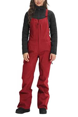 Yousify Damen Schnee-Lätzchen, isoliert, wasserdicht, Ski-Latzhose, Winter, Outdoor, Schneehose von Yousify