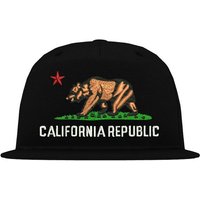 Youth Designz Baseball Cap California Republic Unisex Snapback Cap mit modischer Logo Stickerei von Youth Designz