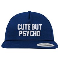 Youth Designz Baseball Cap Cute but Psycho Unisex Snapback Cap mit modischer Logo Stickerei von Youth Designz