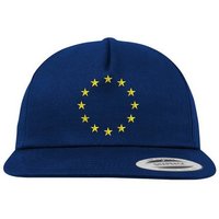 Youth Designz Baseball Cap EU Europa Sterne Unisex Snapback Cap mit modischer Logo Stickerei von Youth Designz