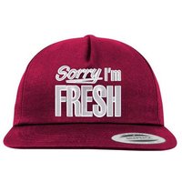 Youth Designz Baseball Cap Sorry I´m Fresh Unisex Snapback Cap mit modischer Logo Stickerei von Youth Designz