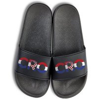 Youth Designz Croatia Unisex Badelatschen Flip Flops Badeschuh mit lustigen Logo für Damen und Herren von Youth Designz