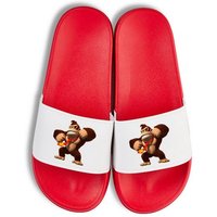 Youth Designz Donkey Kong Unisex Badelatschen Flip Flops Badeschuh mit lustigen Logo für Damen und Herren von Youth Designz