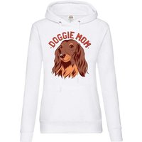 Youth Designz Kapuzenpullover Doggie Mom Damen Hoodie Pullover mit süßem Hunde Motiv von Youth Designz