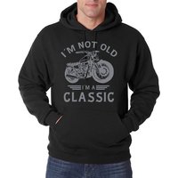 Youth Designz Kapuzenpullover "I`m Not Old, I`m A Classic" Herren Hoodie Pullover mit trendigem Frontprint von Youth Designz