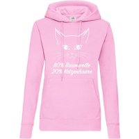 Youth Designz Kapuzenpullover Katze Katzenmama Damen Hoodie Pullover mit lustigem Frontaufdruck von Youth Designz