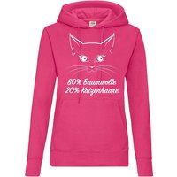 Youth Designz Kapuzenpullover Katze Katzenmama Damen Hoodie Pullover mit lustigem Frontaufdruck von Youth Designz