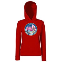 Youth Designz Kapuzenpullover Kennedy Space Center Damen Hoodie Pullover mit modischem Print von Youth Designz