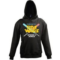 Youth Designz Kapuzenpullover Kindergarten Das Wars Kinder Hoodie Pullover mit lustigen Einschulungs Frontmotiv von Youth Designz