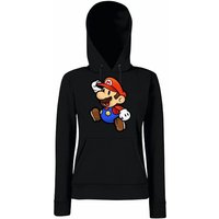 Youth Designz Kapuzenpullover Mario Damen Hoodie Pullover mit modischem Print von Youth Designz