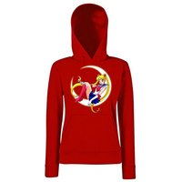 Youth Designz Kapuzenpullover Sailor Moon Damen Hoodie Pullover Mit modischem Frontprint von Youth Designz