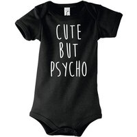 Youth Designz Kurzarmbody Baby Body Strampler Cut but Psycho in tollem Design, mit Frontprint von Youth Designz