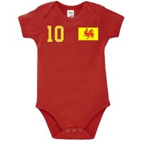 Youth Designz Kurzarmbody Belgien Kinder Baby Body Strampler mit trendigem Motiv von Youth Designz