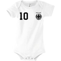 Youth Designz Kurzarmbody Deutschland Kinder Baby Body Strampler mit trendigem Motiv von Youth Designz