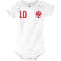 Youth Designz Kurzarmbody Polen Kinder Baby Body Strampler mit trendigem Motiv von Youth Designz