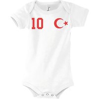 Youth Designz Kurzarmbody Türkei Kinder Baby Body Strampler mit trendigem Motiv von Youth Designz