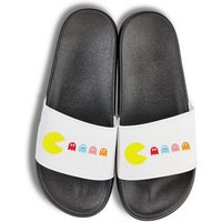 Youth Designz Pacman Unisex Badelatschen Flip Flops Badeschuh mit lustigen Logo für Damen und Herren von Youth Designz