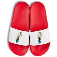 Youth Designz Popeye Unisex Badelatschen Flip Flops Badeschuh mit lusitgen Logo für Damen & Herren von Youth Designz