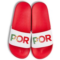 Youth Designz Portugal Unisex Badelatschen Flip Flops Badeschuh mit lustigen Logo für Damen und Herren von Youth Designz