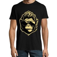 Youth Designz Print-Shirt Gorilla Herren T-Shirt lustiges Motiv, Statement von Youth Designz