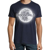 Youth Designz Print-Shirt Moonchild Herren T-Shirt mit lustigen Logo für Herren von Youth Designz