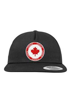 Youth Designz Snapback Cap Kappe Modell Canada - Schwarz von Youth Designz