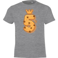 Youth Designz T-Shirt 5 Jahre Alt Geburtstags T-Shirt für Jungen und Mädchen mit lustigem Frontprint von Youth Designz