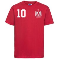 Youth Designz T-Shirt Ägypten Kinder T-Shirt im Fußball Trikot Look mit trendigem Motiv von Youth Designz