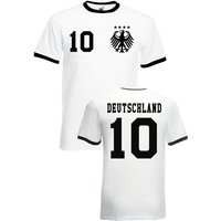 Youth Designz T-Shirt Deutschland Herren T-Shirt im Fußball Trikot Look mit trendigem Motiv von Youth Designz