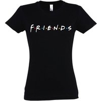 Youth Designz T-Shirt Friends Logo Damen Shirt mit Frontprint, trendiger Spruch von Youth Designz