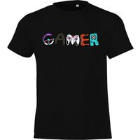 Youth Designz T-Shirt Gamer Kinder Shirt für Jungen und Mädchen mit trendigem Frontprint von Youth Designz