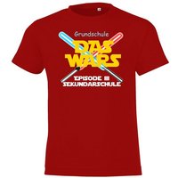 Youth Designz T-Shirt Grundschule Das Wars Kinder Shirt mit lustigem Motiv der Schulzeit von Youth Designz