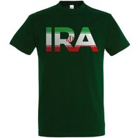 Youth Designz T-Shirt Iran Herren T-Shirt im Fußball Look mit IRA Frontprint von Youth Designz