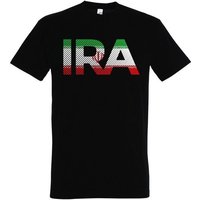 Youth Designz T-Shirt Iran Herren T-Shirt im Fußball Look mit IRA Frontprint von Youth Designz